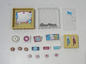 Lego Friends 41124 Heartlake Puppy Daycare 100% Complete NO Manuals Retired