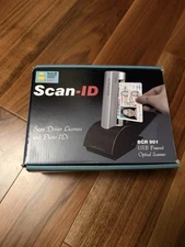 Medical Insurance Card and ID Card Scanner (w/Scan-ID LITE, for Windows) BCR901