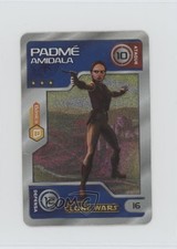 Mini tarjetas Sabritas Star Wars The Clone Wars 2009 Padme Amidala #16 07qw