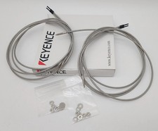 Keyence FU-77G Fiber Optic Cable 3ft LOT OF 2 CABLES PER BOX  NDA AVAILABLE 