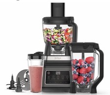 Image of Ninja BN800UK 3-in-1 Food Processor Blender, Smoothie Maker, Auto-iQ
