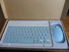 SOPPY PORTABLE BLUETOOTH KEYBOARD AND MOUSE RECHARGEABLE MINI KEYBOARD