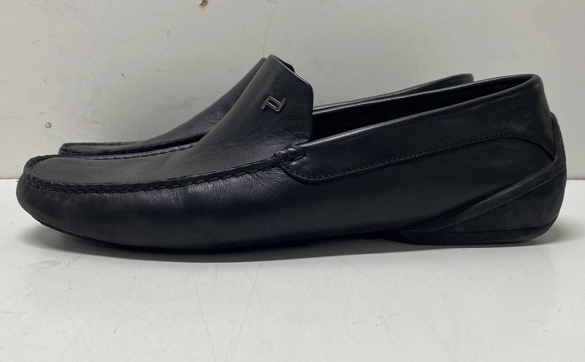 Porsche Design Navy Suede Driving Loafers Men’s US 8.5 Luxury Designer Shoes $_57.JPG?set_id=8800005007 main image 3
