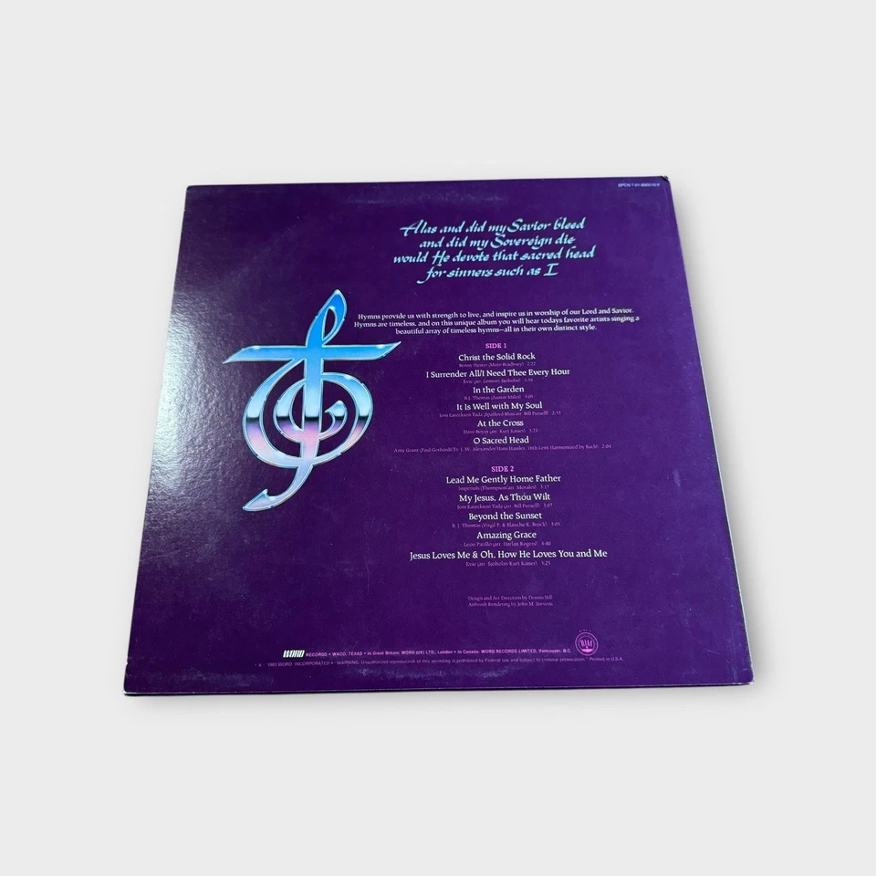 Hymns For All Ages Vinyl LP Word Records 1983 SPCN7-01 8905 - Image 4 of 4