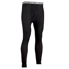 Indera Men  s 2XL Black Mesh Knit Thermal Pants Active Underwear NWT