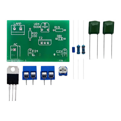 Beginner-Friendly Dimming Circuit Board Kit with Clear Silkscreen Markings