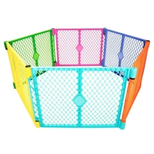Toddleroo by North States Superyard Colorplay 6 Panel Freestanding Baby