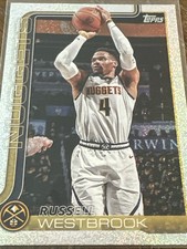 Russell Westbrook 2025-26 Topps Flagship Sandglitter #104 Denver Nuggets