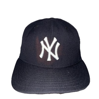 VTG New York Yankees Hat Cap Fitted 7 1/2 New Era 59Fifty Made In