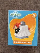 McDonald s Disney Zootopia 2 Happy Meal 5 Nick Hiding Out 2025 Brand New