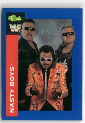 1991 Classic WWF Superstars - Nasty Boys #57 for sale online | eBay