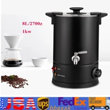 8L Commercial Coffee Urn Machine Maker Large Office Dispenser Brewer Hot Water