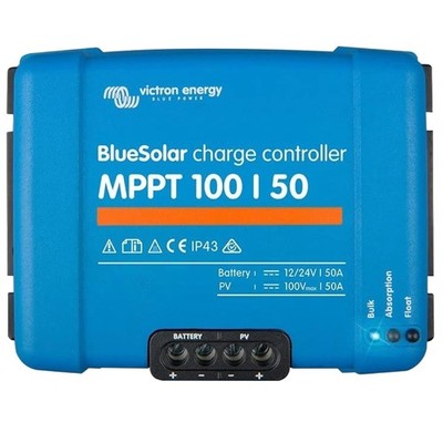 NEW Victron BlueSolar MPPT 100/50 Solar Charge Controller 12V 24V SCC020050200