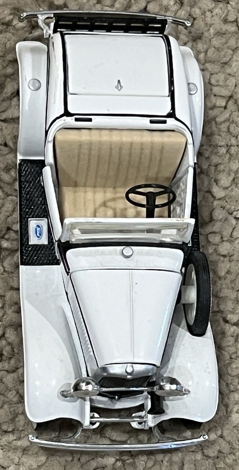 See's Candies DeliveryTruck + Ford Roadster Car Die Cast Metal by ERTL 1987