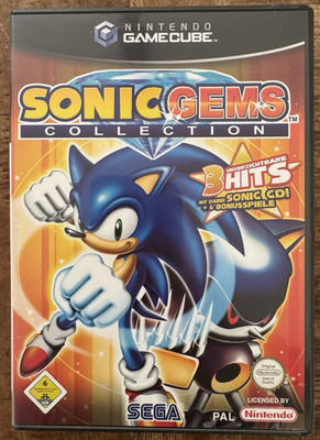 Sonic Gems Collection Kompilation (Nintendo GameCube, 2005, PAL)