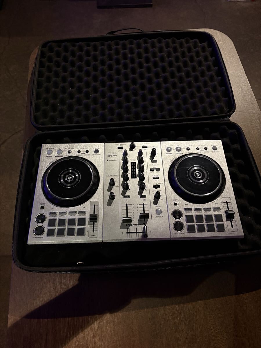 Pioneer DJ DDJ-400-S DJ Controller - Silver for sale online
