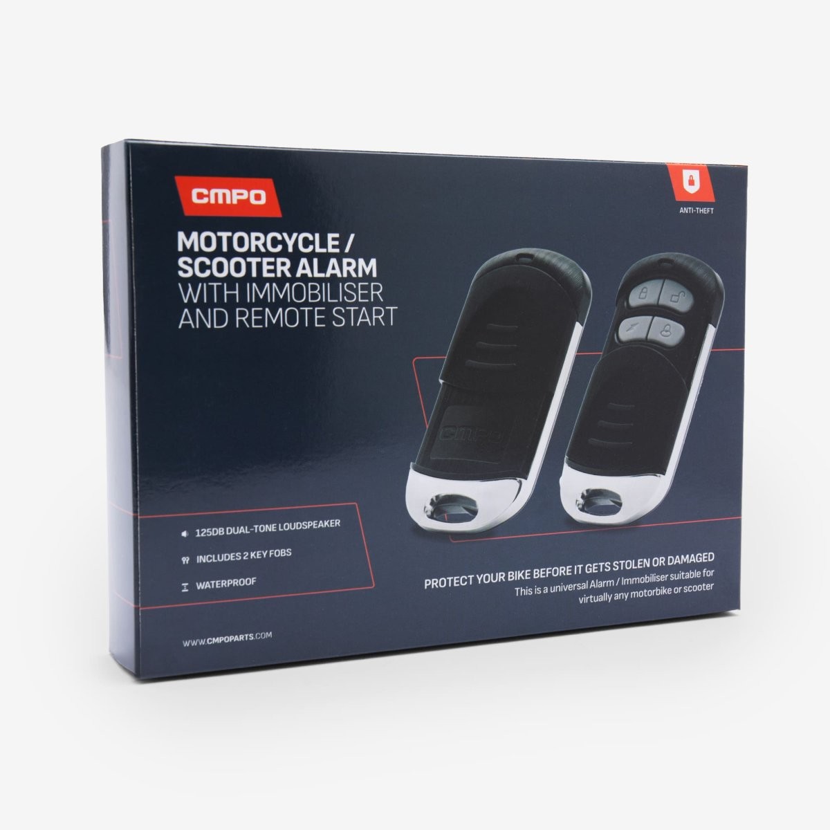 Alarm Scooter with Immobiliser and Remote Start ALM017 BNIB SYSTEM LEXTEK ALARM
