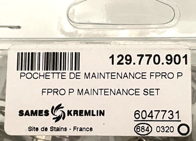#ad SAMES KREMLIN F PRO PRESSURE FEED GUN SERVICE KIT OEM NIB 129 770 901 $164.99