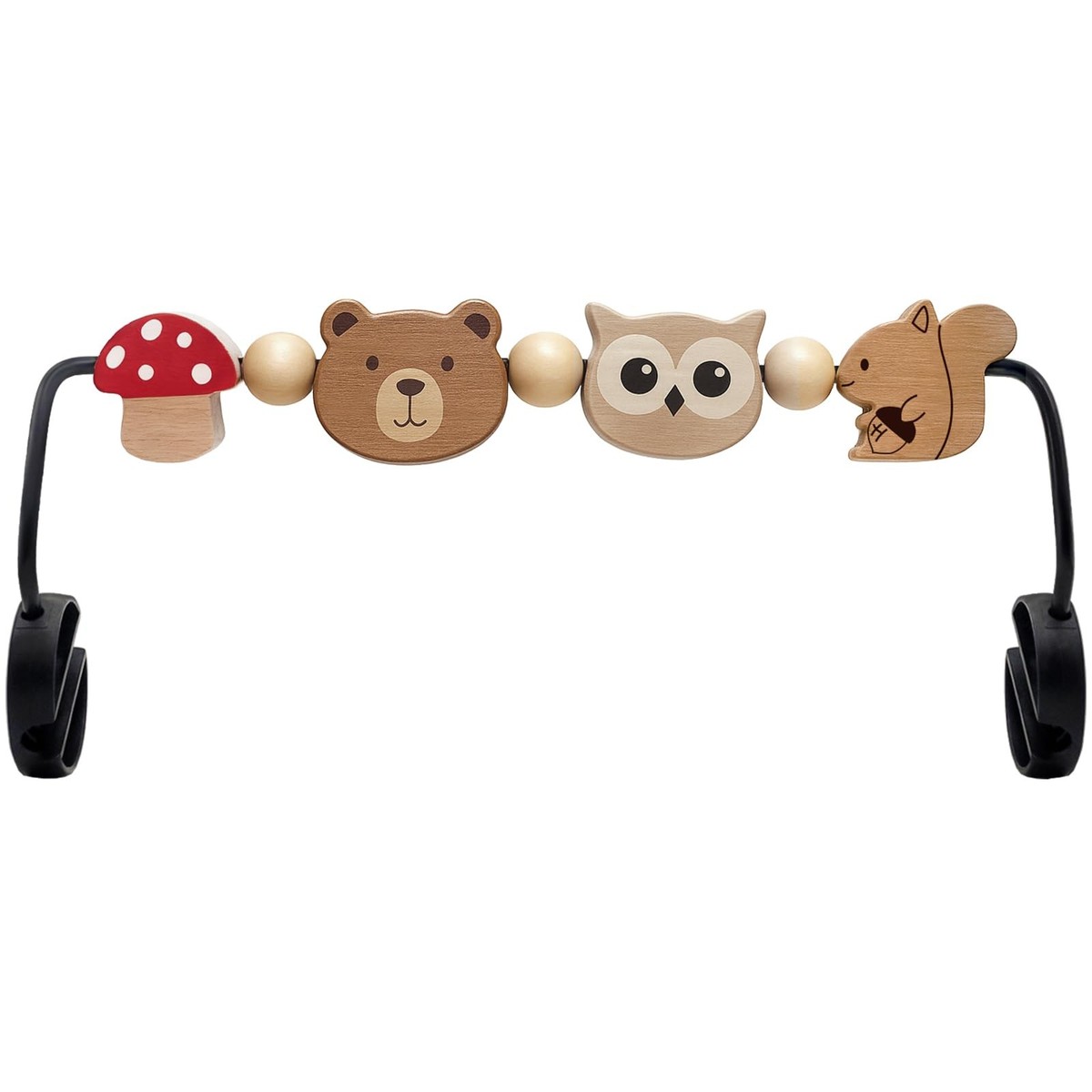 Baby Bouncer Toy Bar– Compatible with Baby Bjorn Bouncer, Wooden