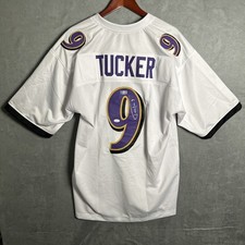 Justin Tucker Baltimore Ravens Custom Signed Autographed Jersey W/ PIA COA