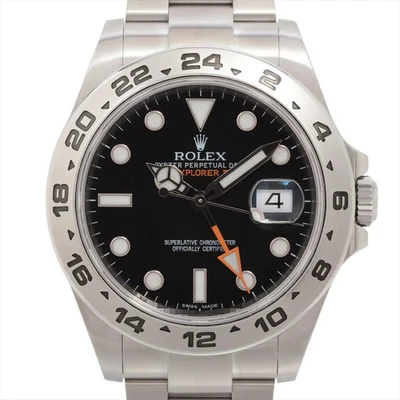 Rolex Explorer II 216570 SS SS AT black dial - Image 1 of 4