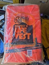 Kent Type II 2 Adult Buoyant Boating Life Vest Orange Over 90 lbs / 30-52 Chest