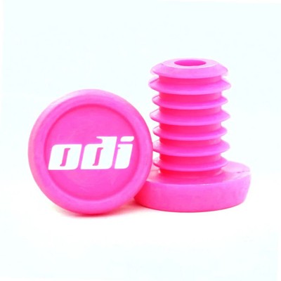 ODI BMX / Stunt Scooter 2 Farben Lenker Push In BAR-END PLUG Set - PINK
