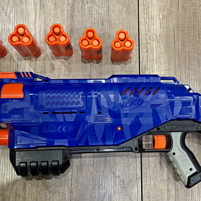 NERF N-Strike Elite Shellstrike DS-6 E6170   4 Hülsen