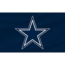 Dallas Cowboys 3X5 Feet Flag WHITE STAR Mancave Outdoor Banner