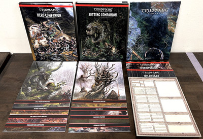 Riotminds - Lot of 14 Trudvang Adventures RPG 5E Books, Campaigns, Extras - EX!