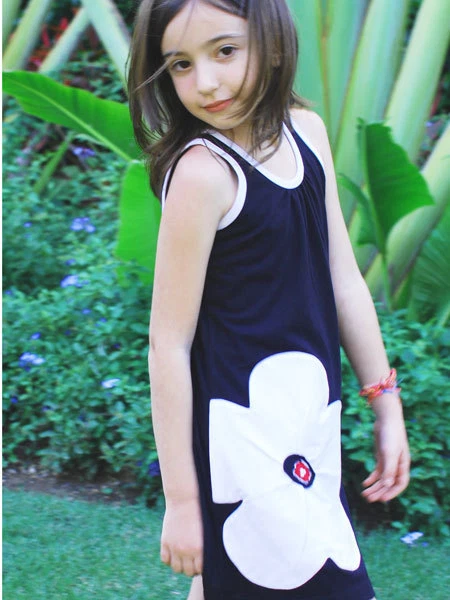 Vestido sin mangas Sophie Catalou negro jersey de algodón tallas 9M-12M, 2, 3, 6 verano nuevo con etiquetas Foto 2 de 2