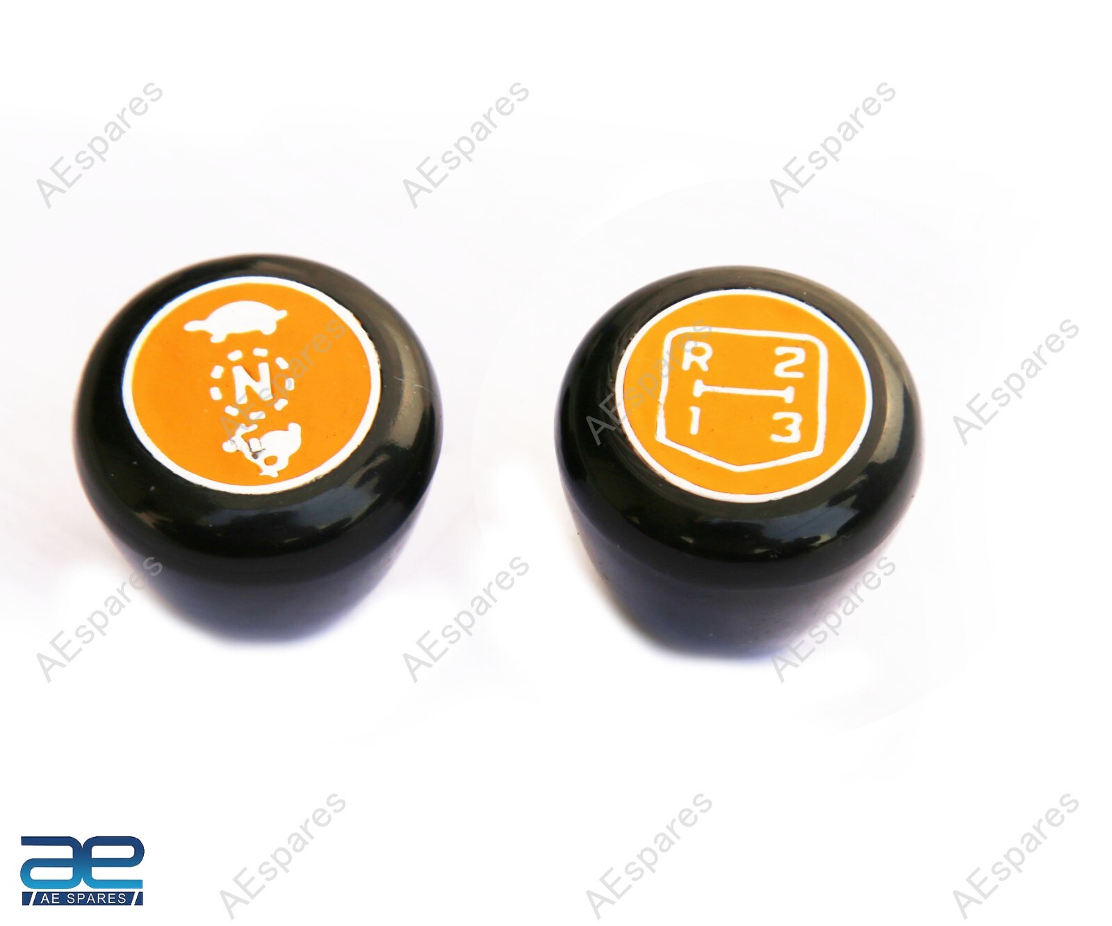 Pomello Del Cambio Nero Con Pomello Alto E Basso Massey Ferguson 135 165 175