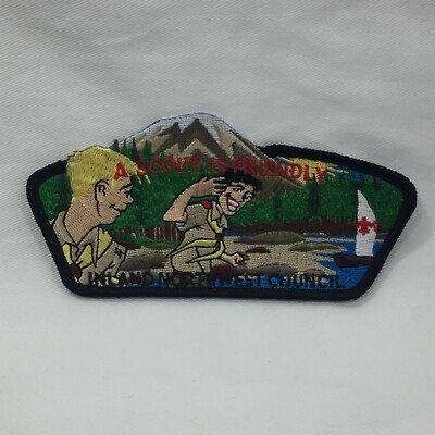 Boy Scouts BSA Inland Northwest Council A Scout is Friendly Patch Scout Law