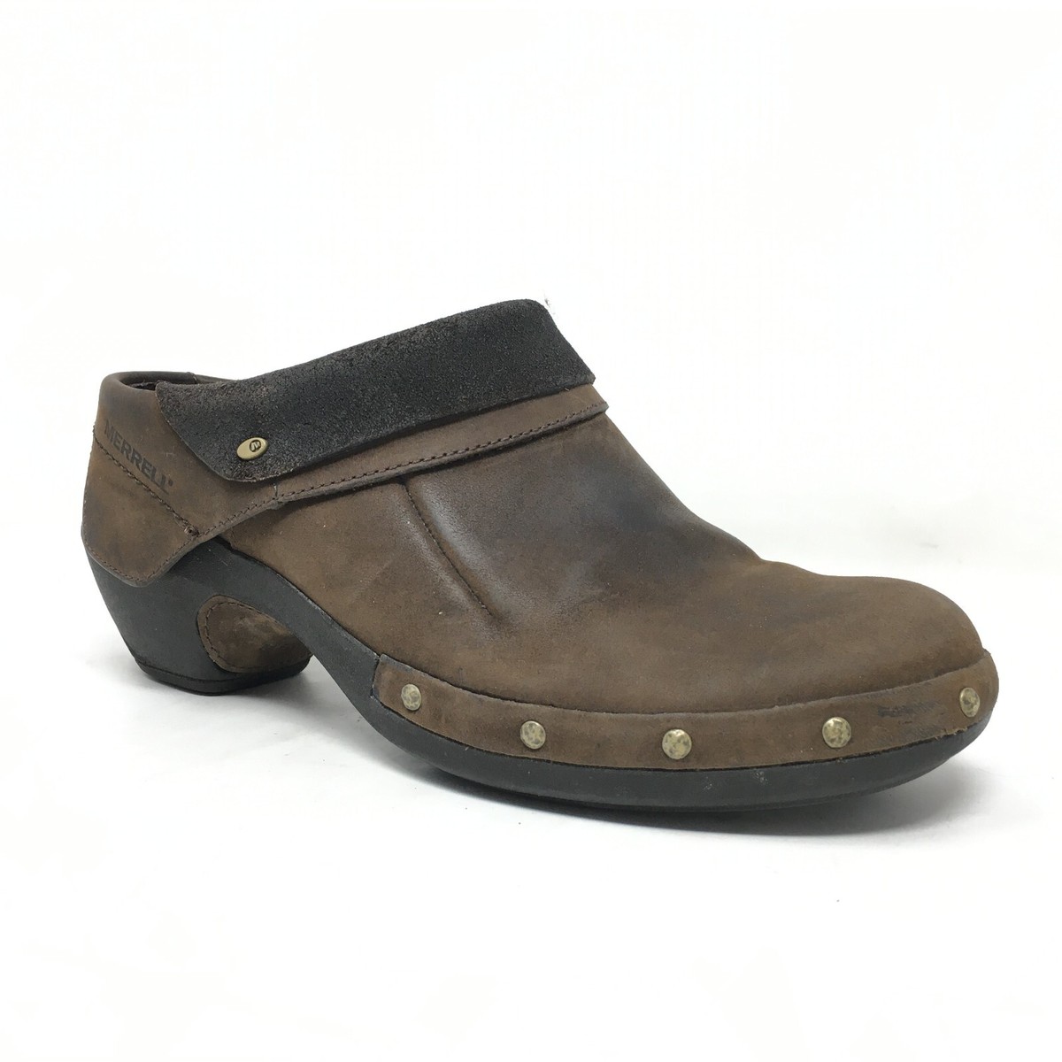 Leather Clogs Merrell Women's Mules Merrell Luxe Wrap Mules