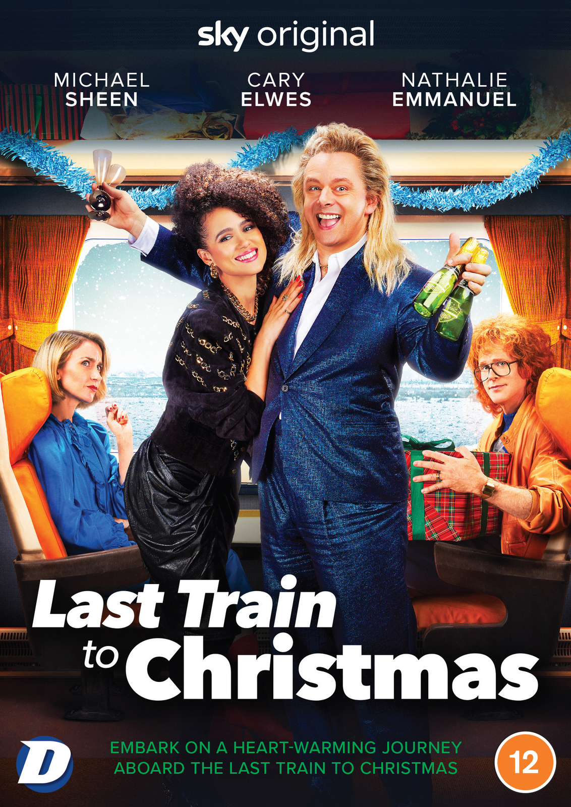 Last Train to Christmas (DVD) Cary Elwes Nathalie Emmanuel Michael Sheen
