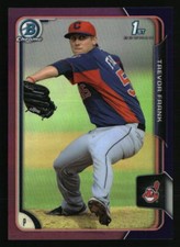 Trevor Frank 2015 Bowman Prospect Purple #BP129 /1250  Baseball Card