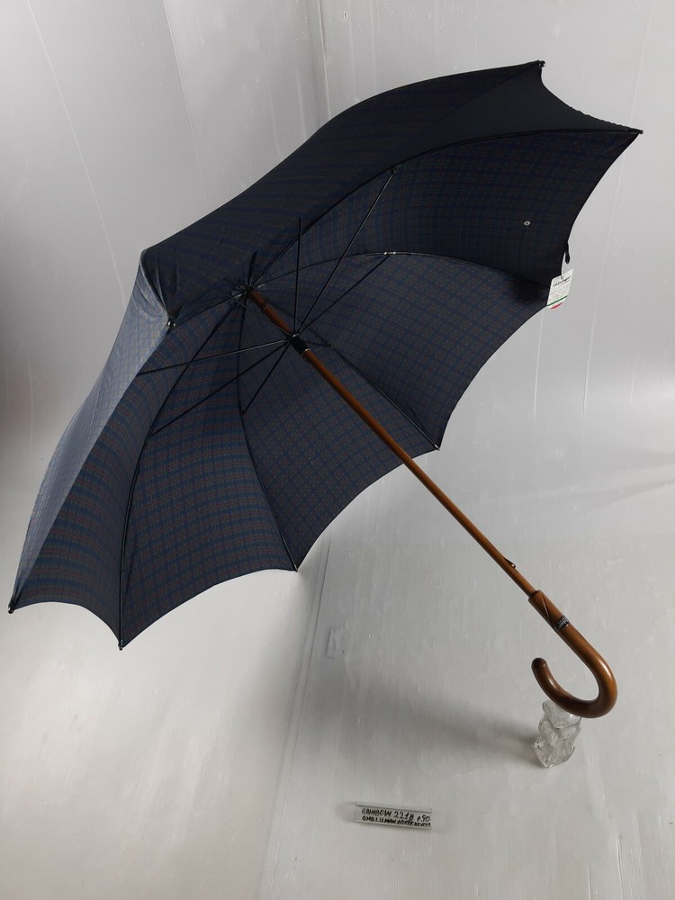 Men's Manual Long Umbrella with 8 Splints, 221B Model, Stylish Rainbow Design for All-Weather Protection Men's Manual Long Umbrella with 8 Splints, 221B Model, Stylish Rainbow Design for All-Weather Protection