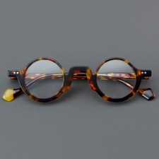 New Acetate Retro Round Reading Glasses Women Men Glasses Frames Spectacles39 mm