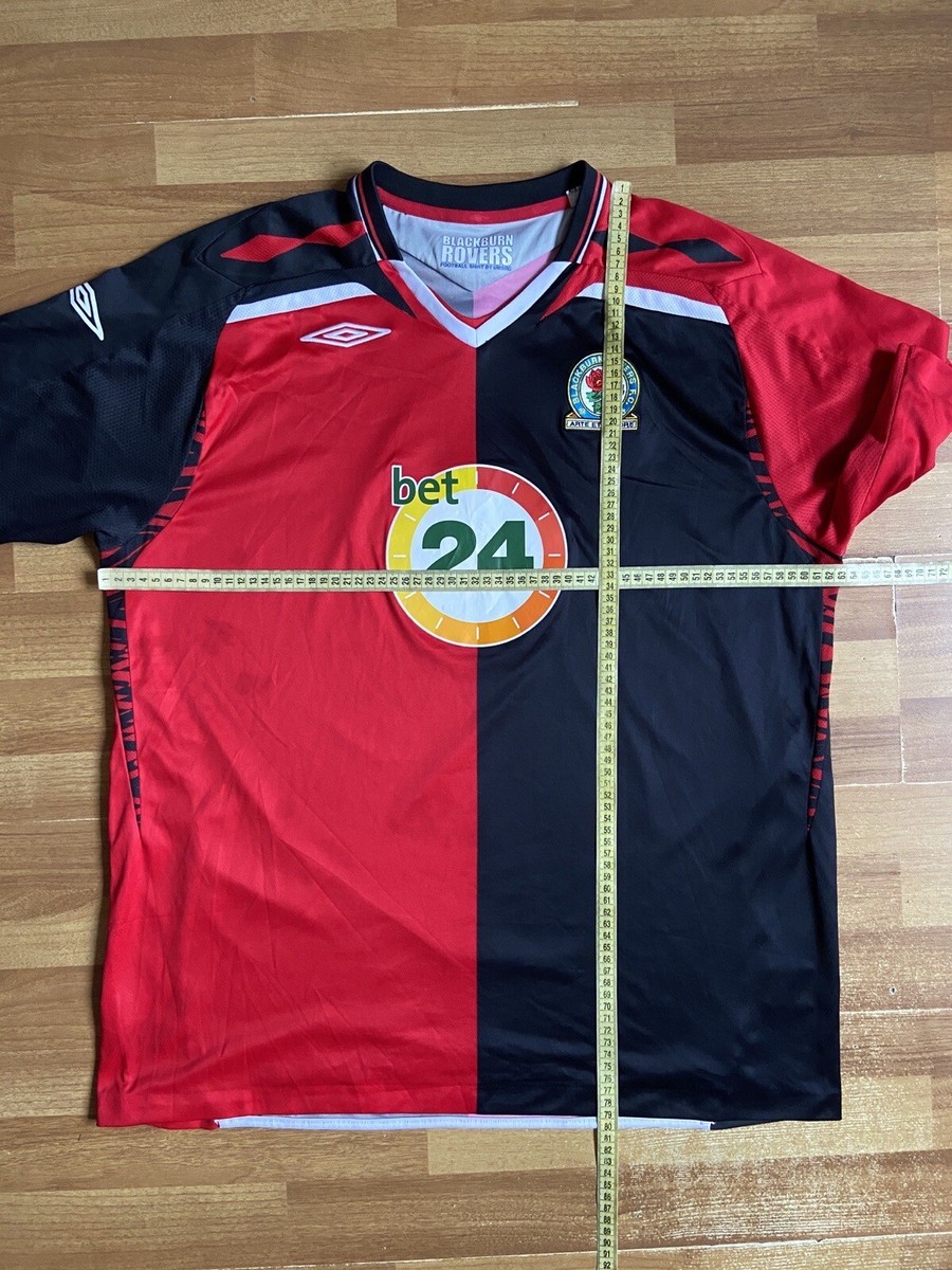 Maillot Blackburn Rovers 2007/2008 Extérieur – Umbro, Taille L, Rare