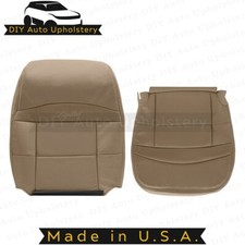 1995-2001 For Ford Explorer Limited Driver Topbottom Leather Seat Covers Tan