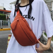 Women's Outdoor Fanny Pack Waist Belt Bag Pouch Chest Sling Crossbody Bags Gift