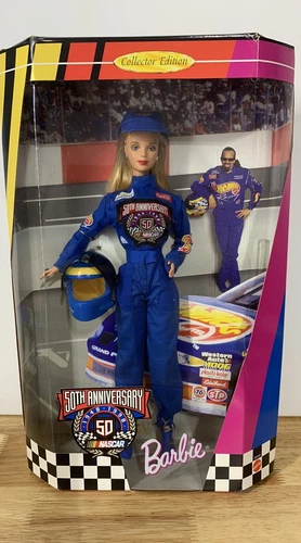 Barbie Nascar  50th Anniversary Kyle Petty 1998 #20442 NIB Racing VTG