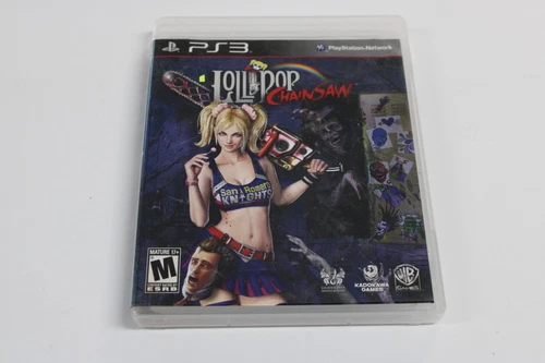 Lollipop Chainsaw (Sony PlayStation 3, 2012) PS3 CIB Complete 
