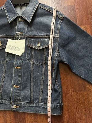 Alexander Wang Denim Trucker Coated Jacket Embossed Puff Alexander Wang Denim Trucker Coated Jacket Embossed Puff