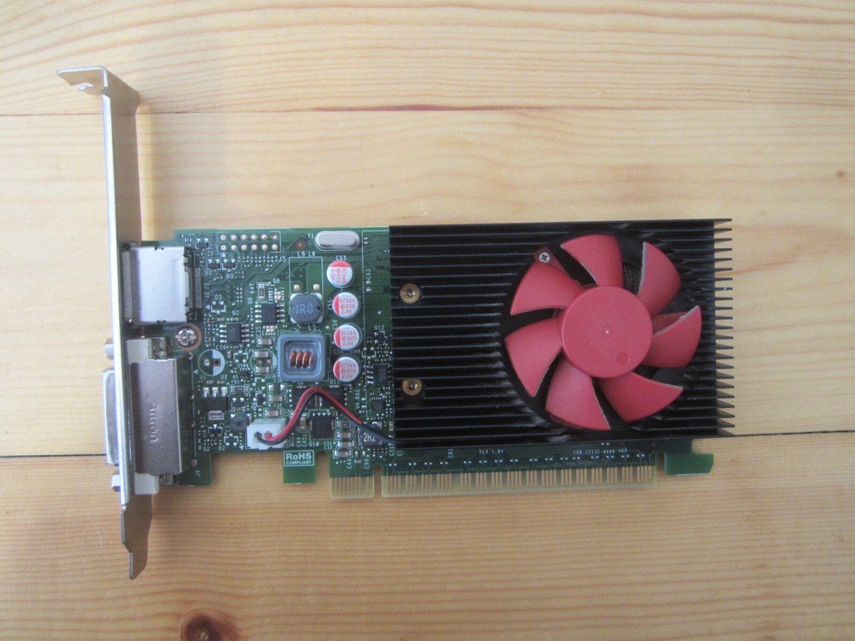HP 917882-002 NVIDIA GeForce GT 730 2GB GDDR5 DVI DP Full height video  card - Main Image