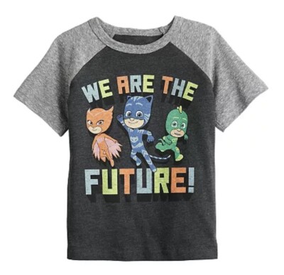 Jumping Beans Kids  Toddler Size 18 Months We Are The Future Tee Shirt  Masks