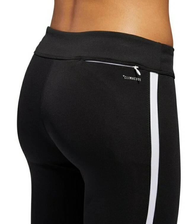 Medias Adidas Response 3/4 para mujer - negras/blancas - Own The Run CZ5076 talla (XS) Foto 2 de 4