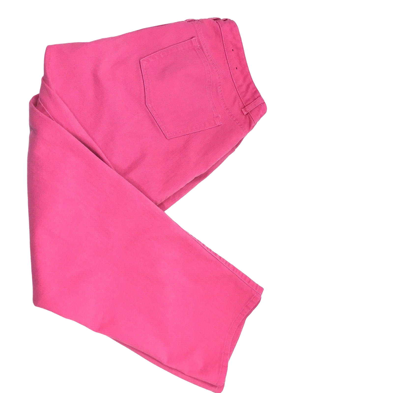 Chaps Pink Denim Jeans Womens 16 Petite Madden Straig… Gem