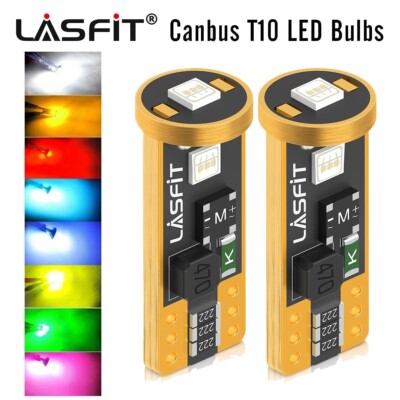LASFIT T10 168 194 2825 LED Map Lamp Light Bulbs for Ford Honda Hyundai Toyota