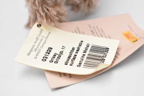 Steiff Grizzly Mohair Teddy Bear 031229 – Retired Collectible, Tagged - Picture 6 of 24